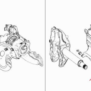 MERCEDES-BENZ A V177 Crankcase Shield A2600161100 ORIGINAL