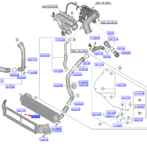 HYUNDAI i20 MK3 Intercooler Radiator 282702L000 ORIGINAL