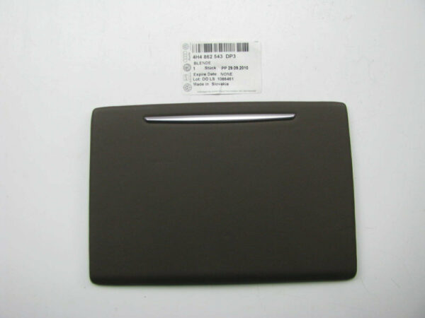 AUDI A8 4H Rear Center Console Rear Lower Cover Lid 4H4862543DP3 ORIGINAL