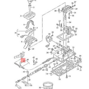 AUDI A3 8L Securing Spring  1J0713231 ORIGINAL