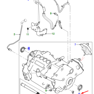 JAGUAR I-PACE X590 Front Electric Motor Seal T4K15434 ORIGINAL