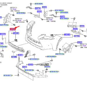 LEXUS NX MK1 Front Bumper Extension 5211278310 ORIGINAL