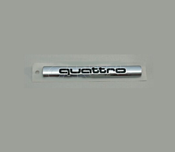AUDI A8 4H Rear Deck Lid Nameplate 4H0853737A 2ZZ 4H0853737A2ZZ ORIGINAL