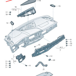 AUDI A4 Avant B9 Sun Sensor 8W09075394PK 8W0907539 4PK ORIGINAL