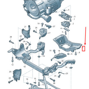 AUDI A4 Allroad B8 Engine Gearbox Mount 4G0399115S ORIGINAL