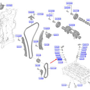 HYUNDAI i20 MK3 Valve Spring 222212M000 ORIGINAL