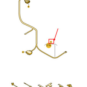 AUDI Q4 E-TRON Power Steering Wiring Set 1EB971111F ORIGINAL