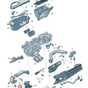 AUDI Q7 4M Impulse Sender 4N0963281 ORIGINAL