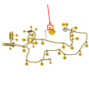 AUDI E-TRON GT Rear Door Wiring Set 4J3971687A ORIGINAL