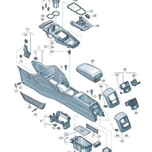 AUDI A3 Sportback 8V Centre Console Reatainer 8V0863233 ORIGINAL