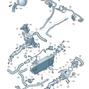 AUDI Q7 4L Engine Vacuum Hose 4L0131055C ORIGINAL