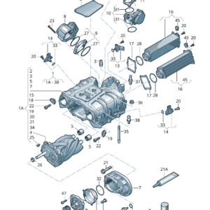AUDI A8 4H Wheel Speed Sensor 06E906401 ORIGINAL