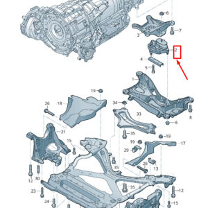 AUDI A4 Avant B9 Gearbox Mounting 8W0399156BE ORIGINAL