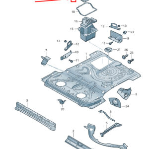 AUDI A3 Sportback 8P Battery Cover 1K6803592B ORIGINAL