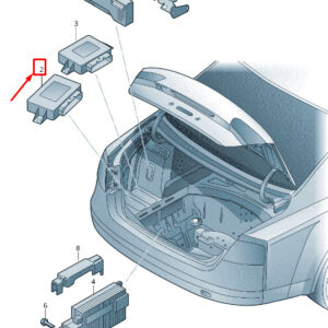 AUDI A8 4H Voltage Stabiliser Control Unit 8K0959663A ORIGINAL