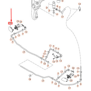 AUDI RS6 C7 Right Headlight Washer Cover Cap 4G0955276EGRU ORIGINAL