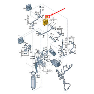 AUDI Q4 E-Tron Air Conditioner Expansion Valve 1EA816681A ORIGINAL