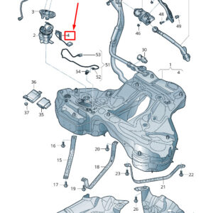 AUDI A6 C8 Right Fuel Gauge Sender 4K0919047A ORIGINAL