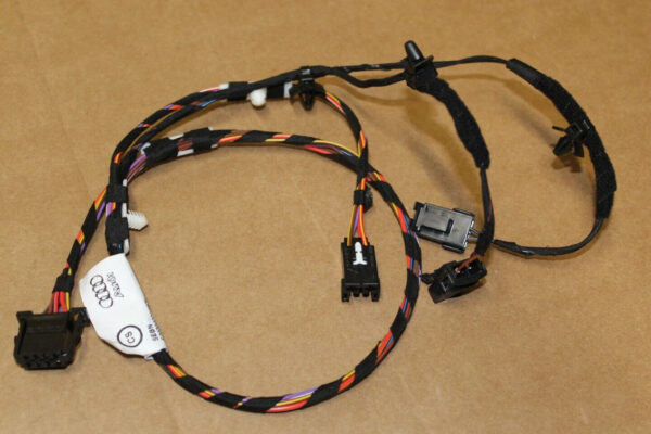 AUDI Q7 4L Front Electric Seat Backrest Loom 8E0971447D ORIGINAL