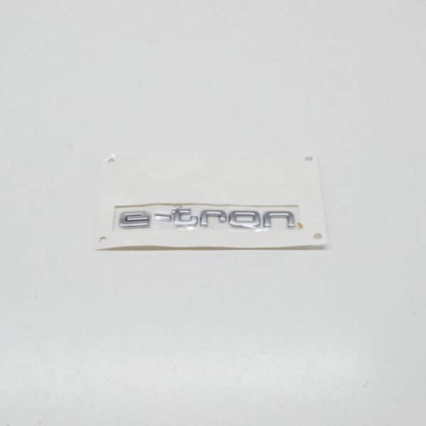 AUDI E-TRON GE Rear Trunk Lid Badge 4KE8537413Q7 ORIGINAL