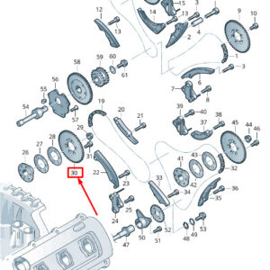 AUDI Q7 4L Engine Timing Chain Sprocket 05A109116 ORIGINAL