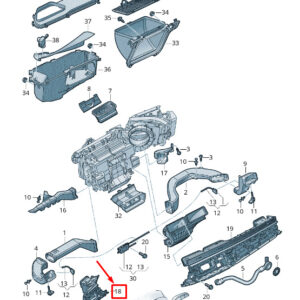 AUDI Q7 4M Front Right Dashboard Air Vent LHD 4M88209016PS ORIGINAL
