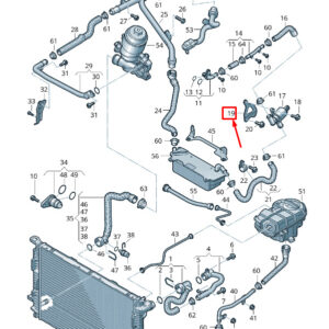 AUDI A6 Avant C7 Engine Solenoid Valve Bracket 4G0121305AC ORIGINAL