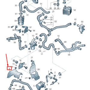 AUDI Q7 4M Rear Left Engine Guard Plate 4M0121146 ORIGINAL