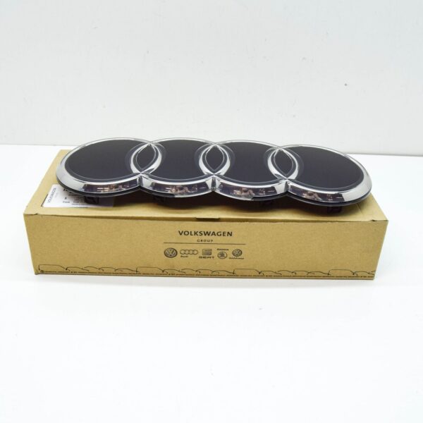 AUDI Q4 E-TRON Front Bumper Radiator Grille Badge 89A8536052ZZ NEW GENUNE