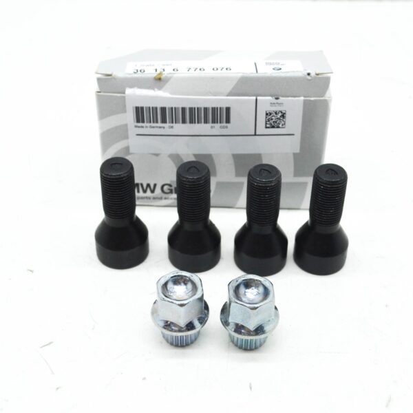 BMW 5 F10 Wheel Screws Kit 36136776076 ORIGINAL