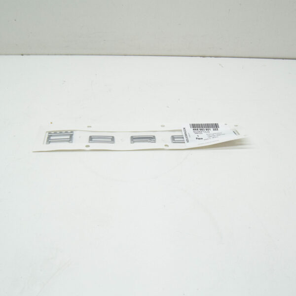 AUDI A8 D5 Rear Lid 'HORCH' Emblem 4N58536012ZZ ORIGINAL
