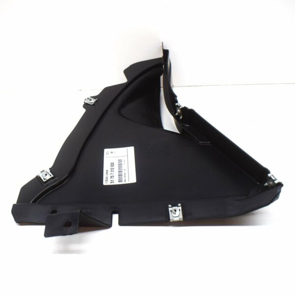BMW 5 F10 Front Right Fender Liner Bottom Front Cover 51757312830 ORIGINAL - Image 2