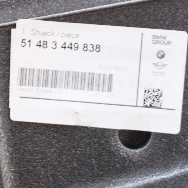 BMW X3 E83 Front Right Door Sound Insulation 51483449838 3449838 ORIGINAL - Image 5