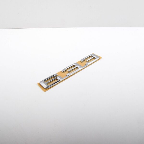 BMW E24 Rear Trunk Lid 633 Emblem Badge Logo 1920778 51141920778 NEW - Image 3
