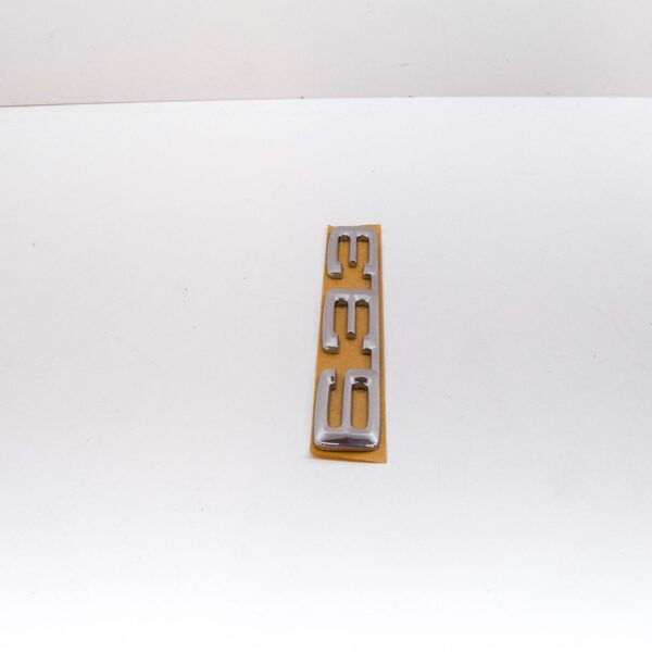 BMW E24 Rear Trunk Lid 633 Emblem Badge Logo 1920778 51141920778 NEW - Image 4