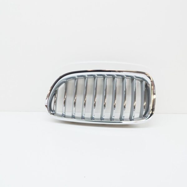 BMW 5 F10 Radiator Left Grille Aluminium Matt 51137412325 2015 ORIGINAL - Image 3