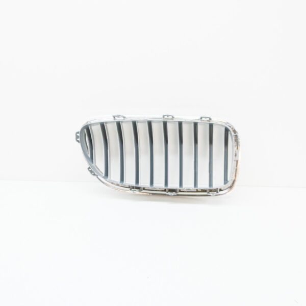 BMW 5 F10 Radiator Left Grille Aluminium Matt 51137412325 2015 ORIGINAL - Image 5