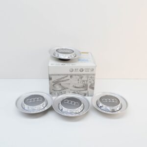 AUDI A4 B7 Wheel Hub Cover Cap Set 4pcs 8D0601165JZ17 ORIGINAL