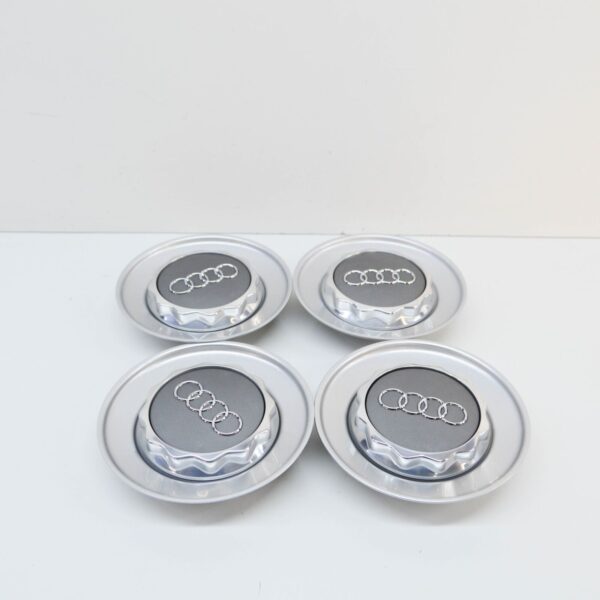 AUDI A4 B7 Wheel Hub Cover Cap Set 4pcs 8D0601165JZ17 ORIGINAL - Image 2