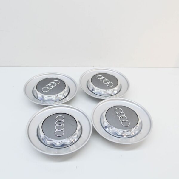 AUDI A4 B7 Wheel Hub Cover Cap Set 4pcs 8D0601165JZ17 ORIGINAL - Image 3