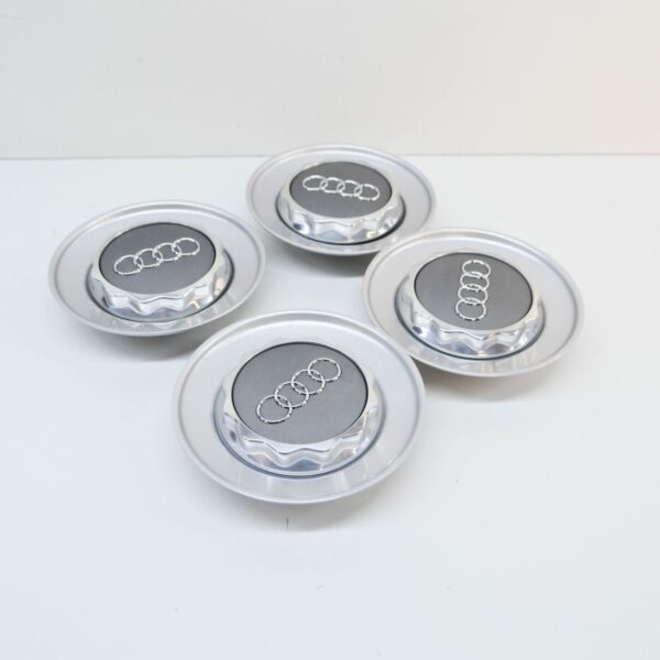 AUDI A4 B7 Wheel Hub Cover Cap Set 4pcs 8D0601165JZ17 ORIGINAL - Image 4