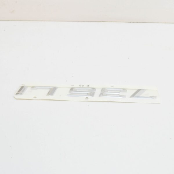 BMW 7 E66 Trunk Lid 735Li Emblem Badge 51147033241 ORIGINAL - Image 5