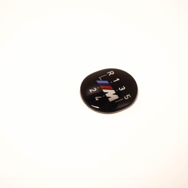 BMW 3 E30 5 Speed Shift Knob M Emblem 25111221613 ORIGINAL