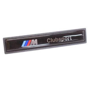 BMW E36 Coupe M Clubsport Door Moulding Emblem Badge 2495560 51132495560 NEW