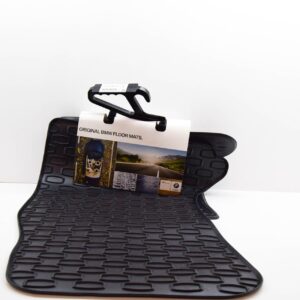 BMW 5 E60 Front Rubber Floor Mats Set 51472409278 ORIGINAL LHD