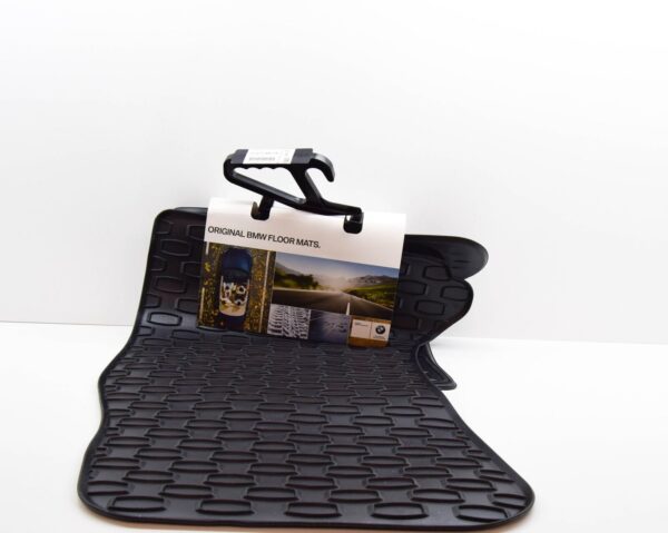 BMW 5 E60 Front Rubber Floor Mats Set 51472409278 ORIGINAL LHD