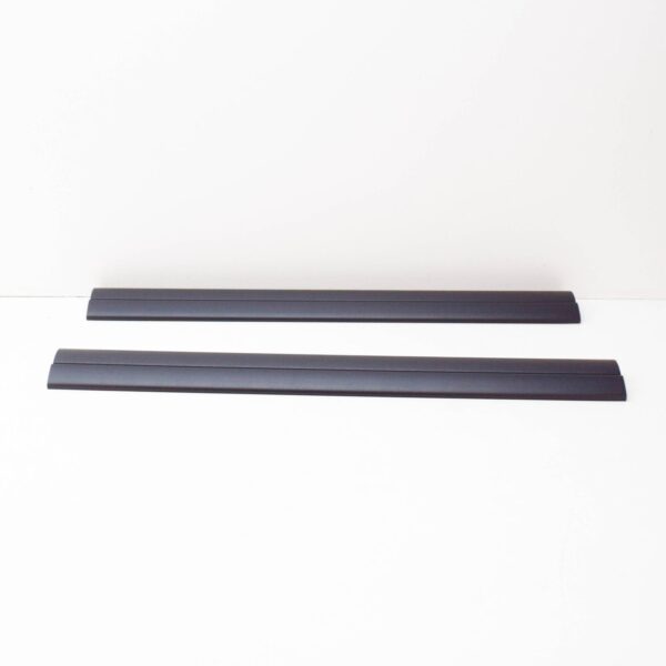 BMW 3 E46 Front Door Entry Sill Strip Set 51478201218 ORIGINAL - Image 3