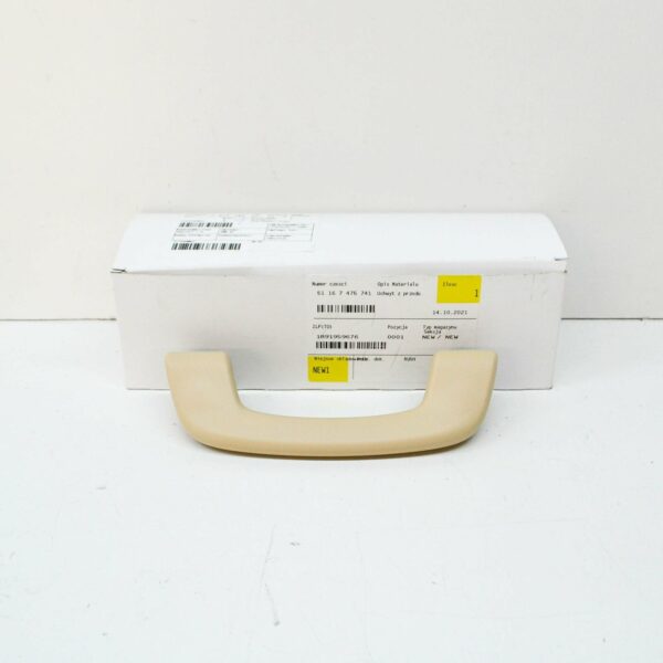 BMW 3 G20 Front Left Roof Interior Grab Handle 51167475741 ORIGINAL