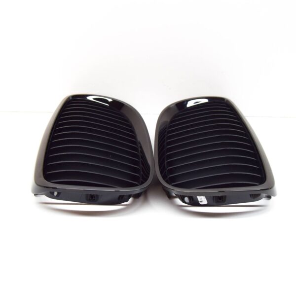 BMW 3 E90 Front Left And Right Bumper Kidney Grille Set 7979350 7979349 NEW - Image 5