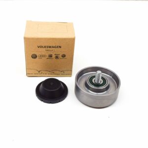 AUDI R8 42 Accessory Drive Belt Idler Pulley 07L903389B ORIGINAL